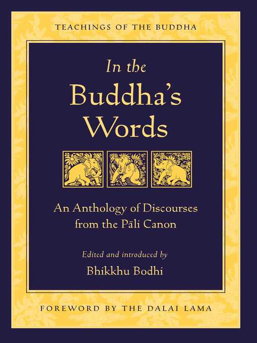 Title details for In the Buddha's Words by Bodhi - Available